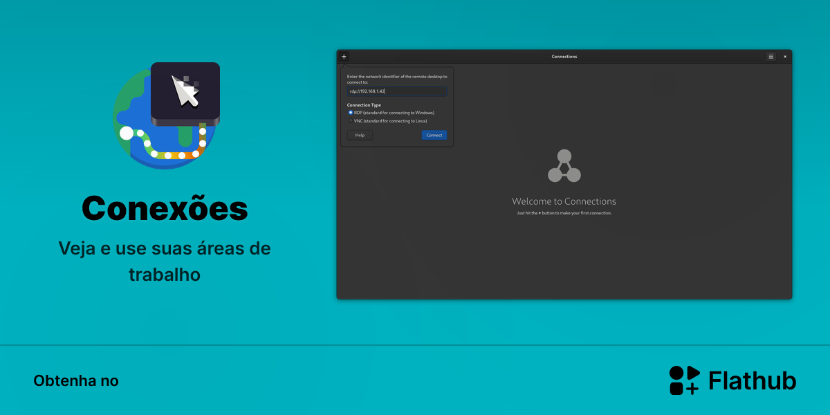 Instalar Conexões no Linux | Flathub