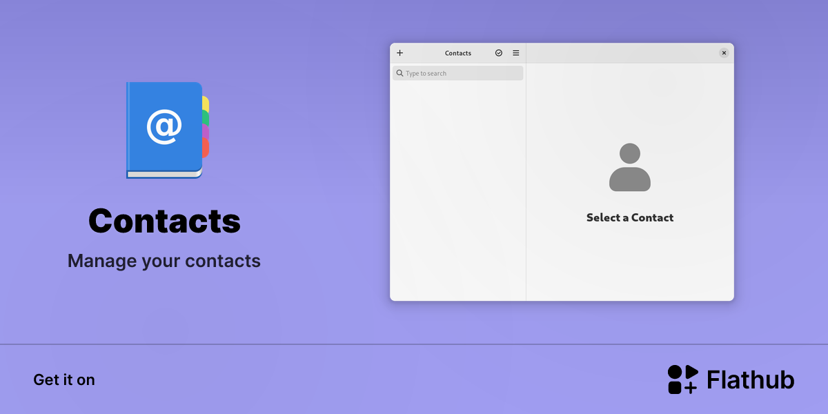 Install Contacts on Linux | Flathub