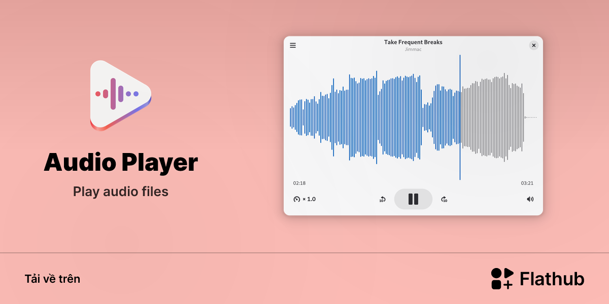 Cài đặt Audio Player trên Linux | Flathub