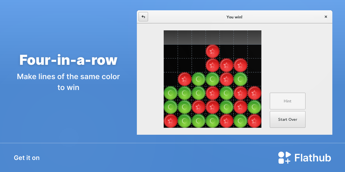 Install Four-in-a-row on Linux | Flathub