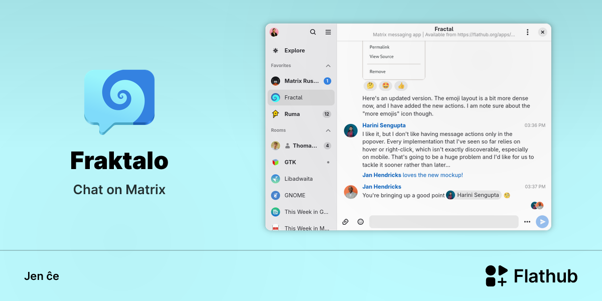 Instali Fraktalo sur Linux | Flathub