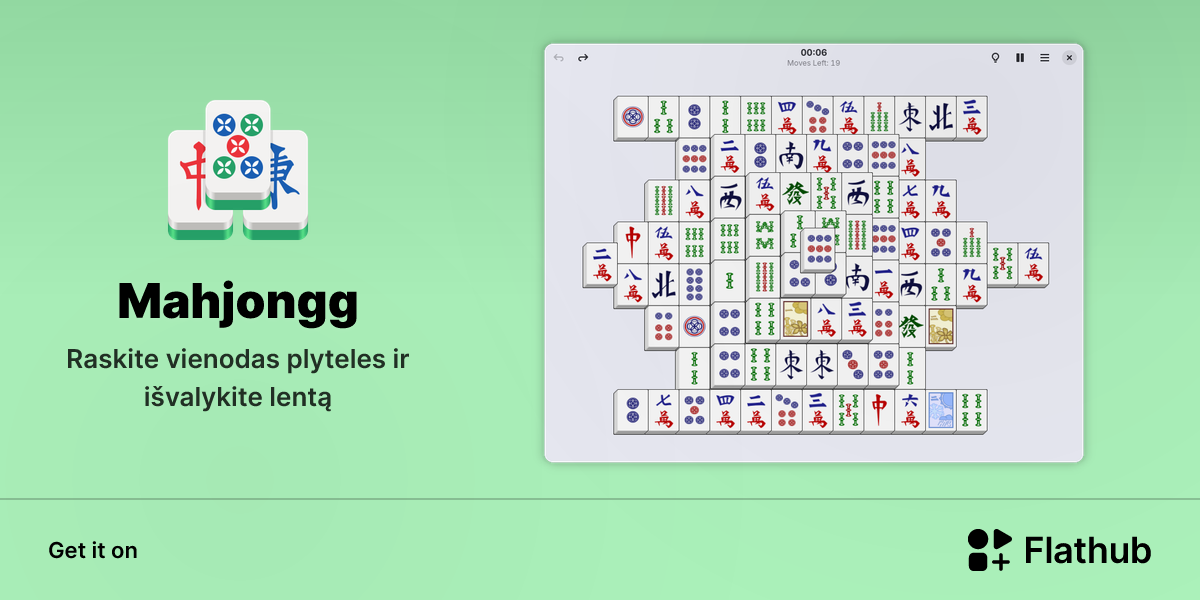 Install Mahjongg on Linux | Flathub