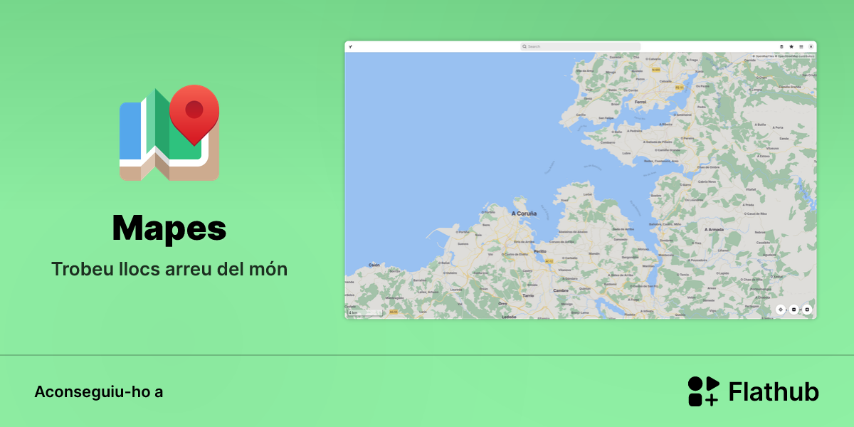 Instal·leu Mapes a Linux | Flathub