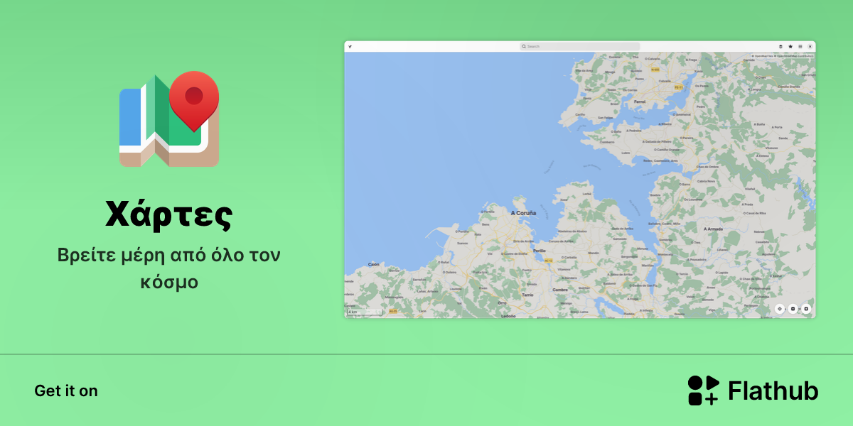 Install Χάρτες on Linux | Flathub