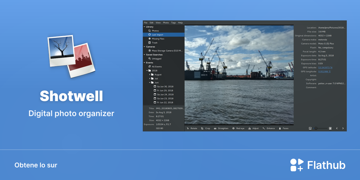 Installar Shotwell sur Linux | Flathub