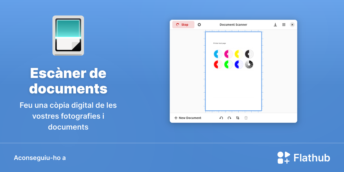 Instal·leu Escàner de documents a Linux | Flathub