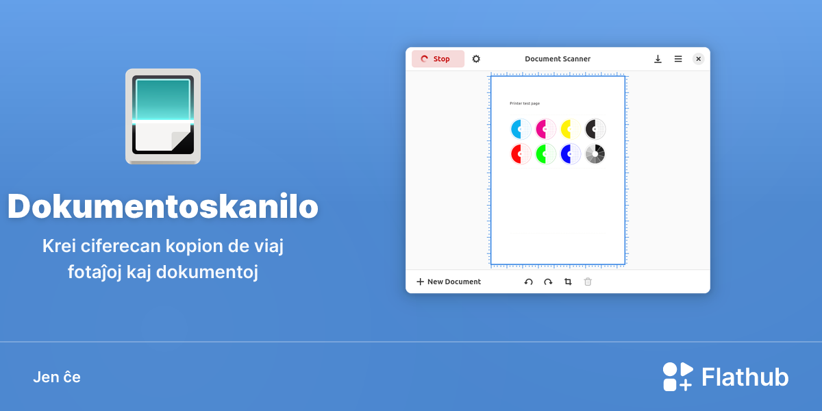 Instali Dokumentoskanilo sur Linux | Flathub