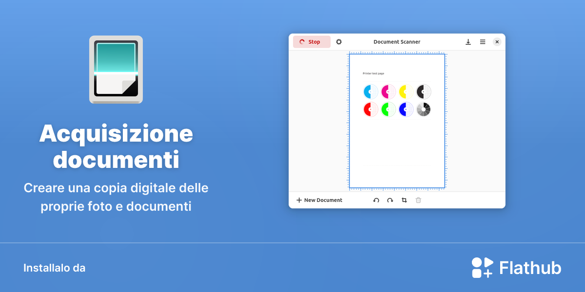 Installa Acquisizione documenti su Linux | Flathub