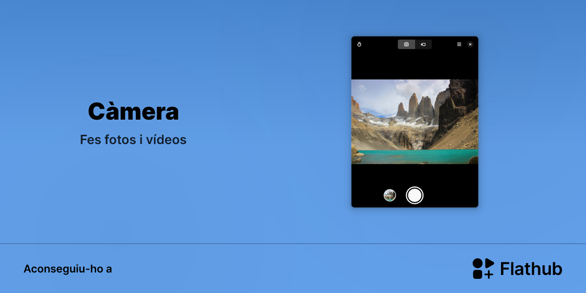 Instal·leu Càmera a Linux | Flathub