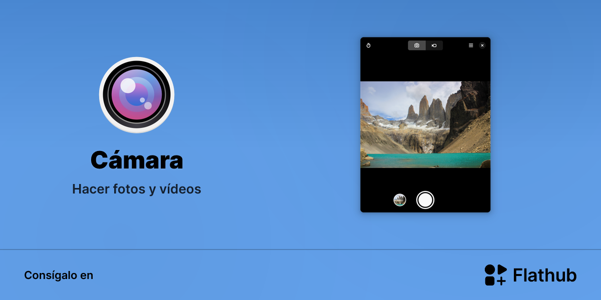 Instalar Cámara en Linux | Flathub