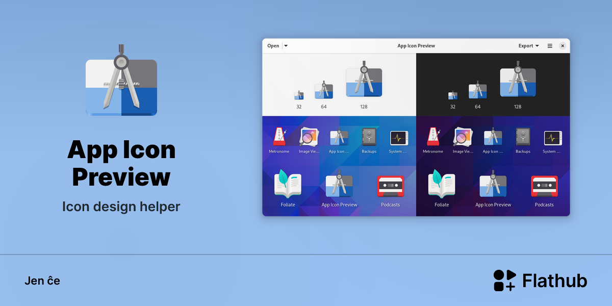 Instali App Icon Preview sur Linux | Flathub