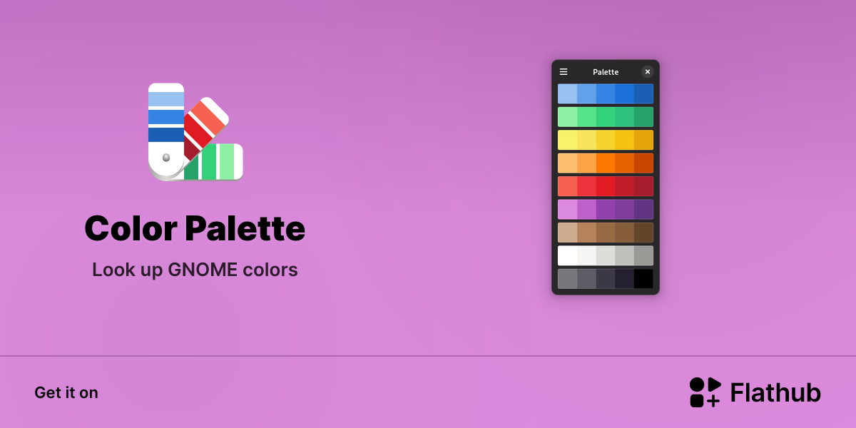 Install Color Palette on Linux | Flathub