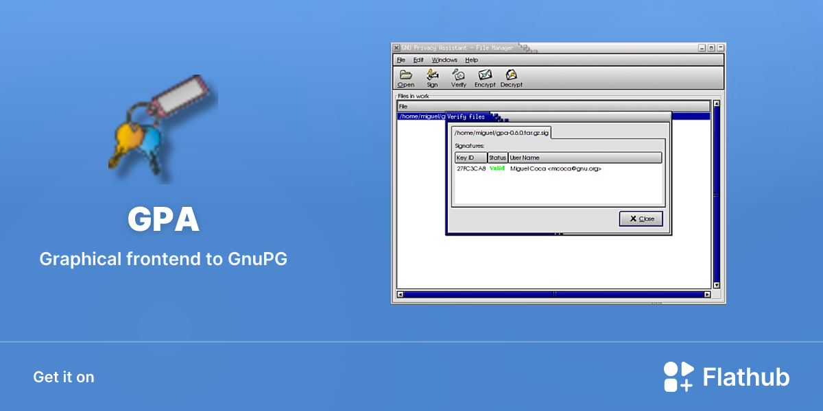 install-gpa-on-linux-flathub