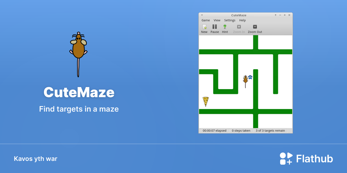 Lea CuteMaze war Linux | Flathub