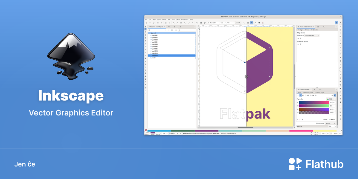 Instali Inkscape sur Linux | Flathub