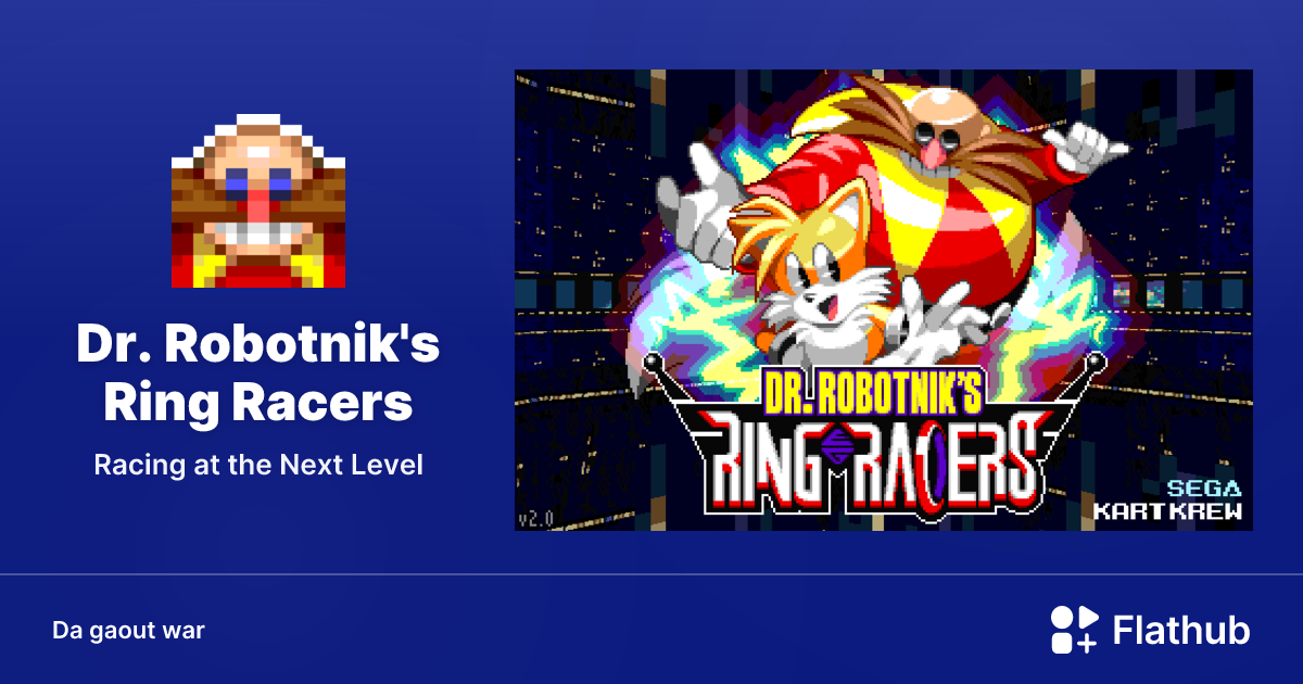 Install Dr. Robotnik's Ring Racers on Linux | Flathub