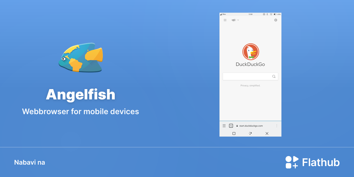 Instaliraj aplikaciju Angelfish na Linux | Flathub