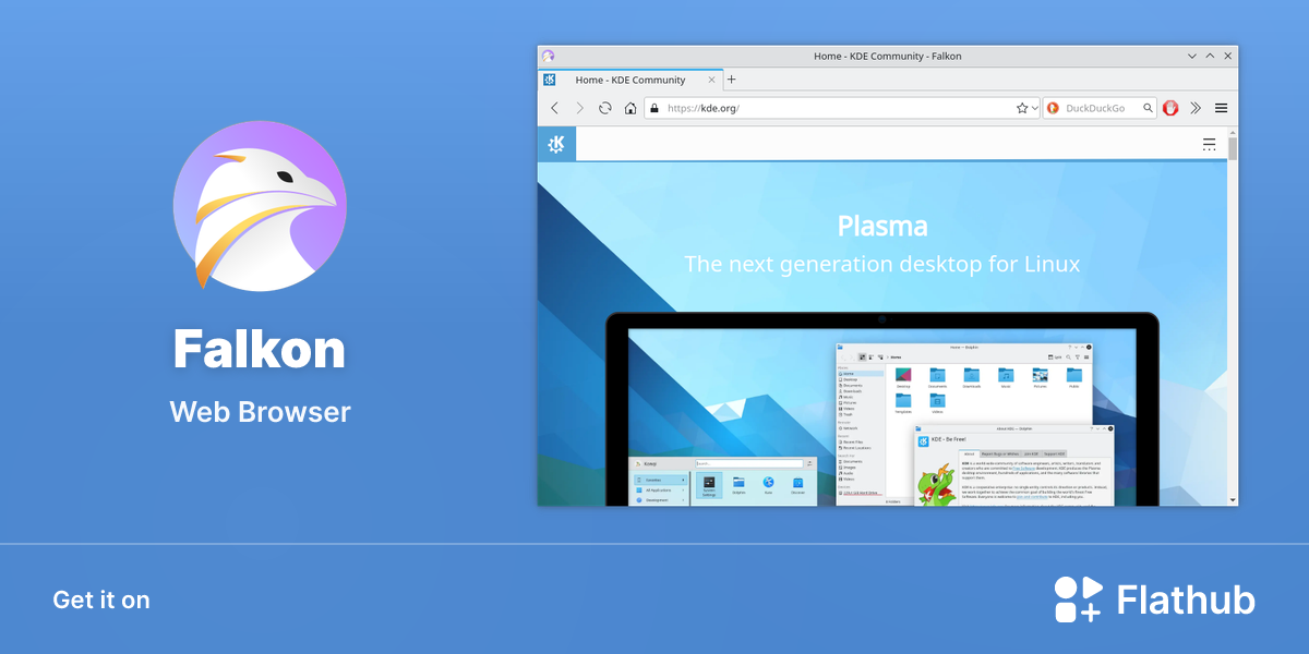 Install Falkon on Linux | Flathub