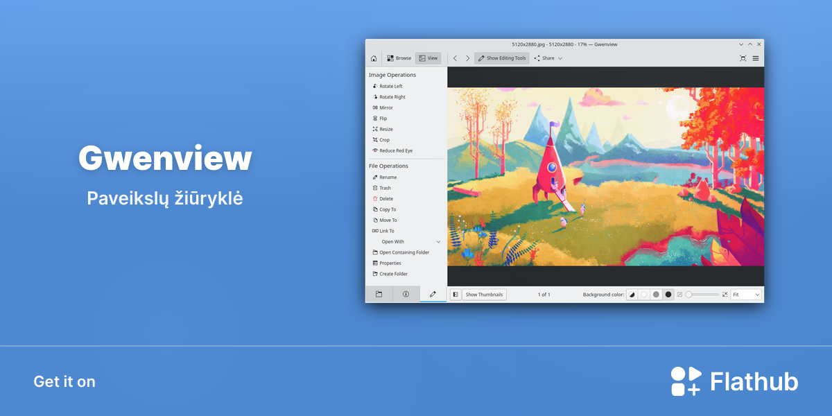 Install Gwenview on Linux | Flathub