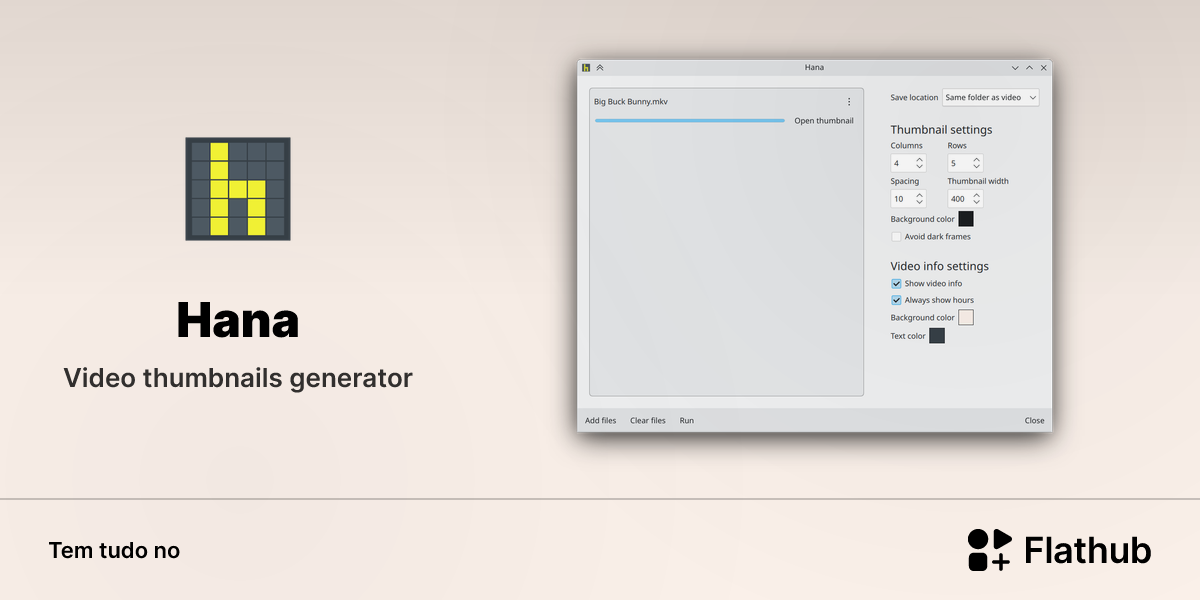 Instalar Hana no Linux | Flathub