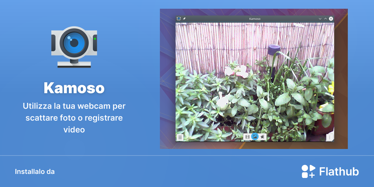 Installa Kamoso su Linux | Flathub