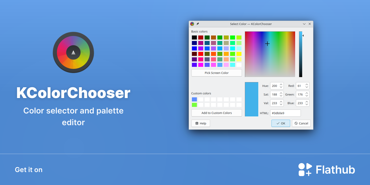 Install KColorChooser on Linux | Flathub