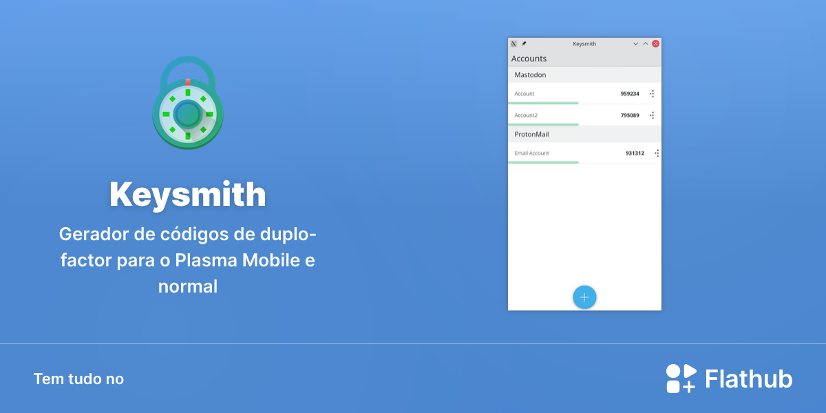 Instalar Keysmith no Linux | Flathub