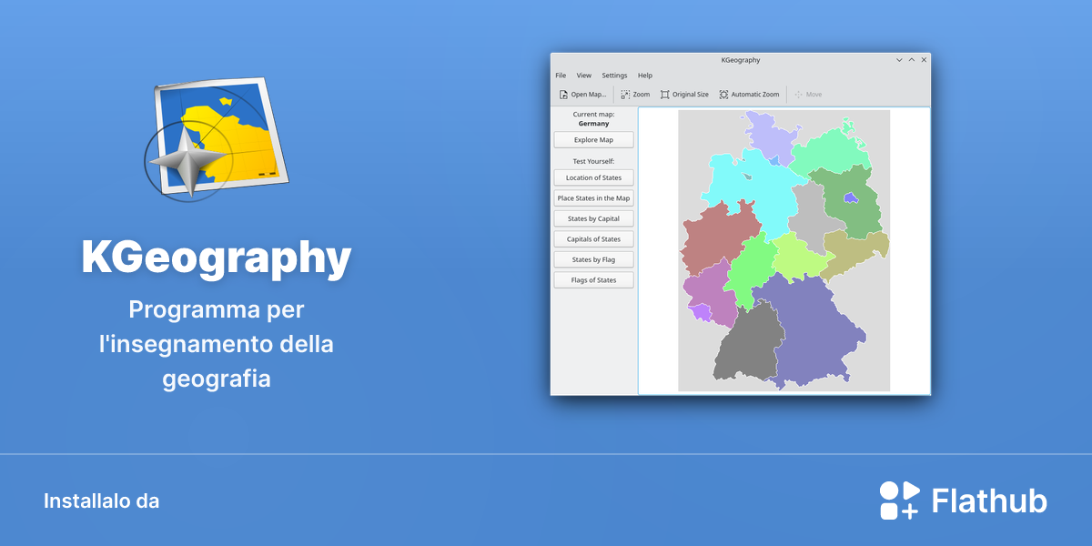 Installa KGeography su Linux | Flathub