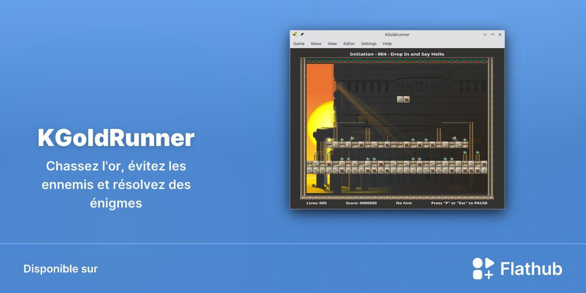 Installer KGoldRunner sur Linux | Flathub