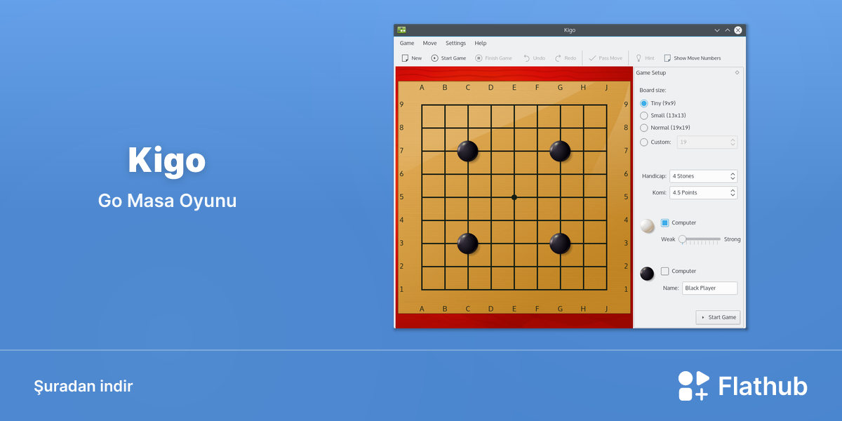 Kigo uygulamasını Linux'ta kur | Flathub