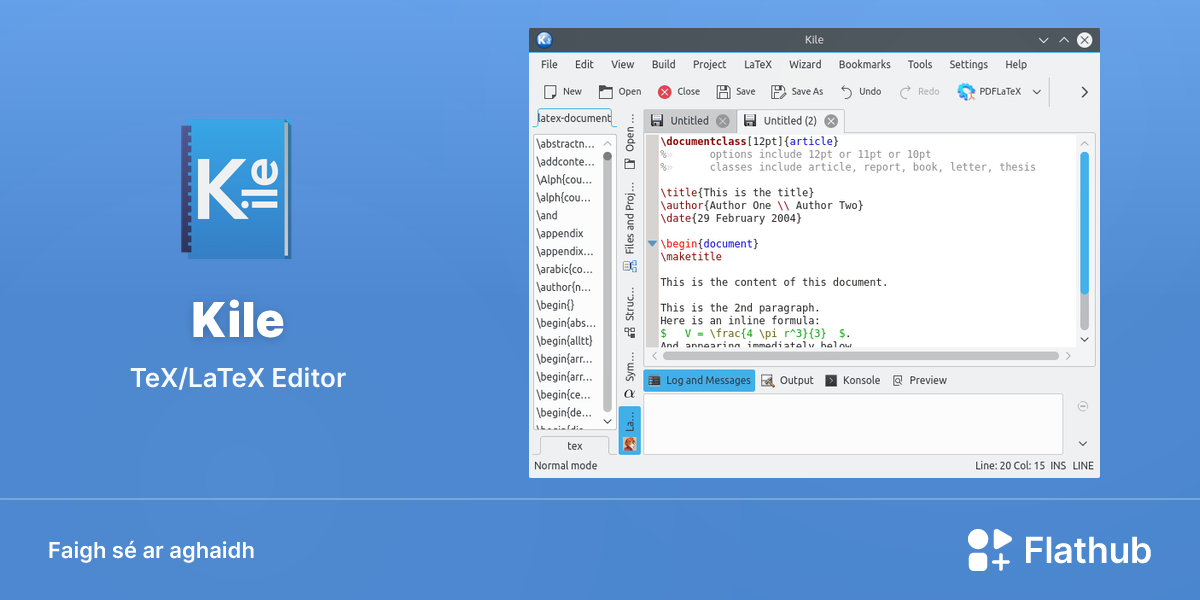 Suiteáil Kile ar Linux | Flathub