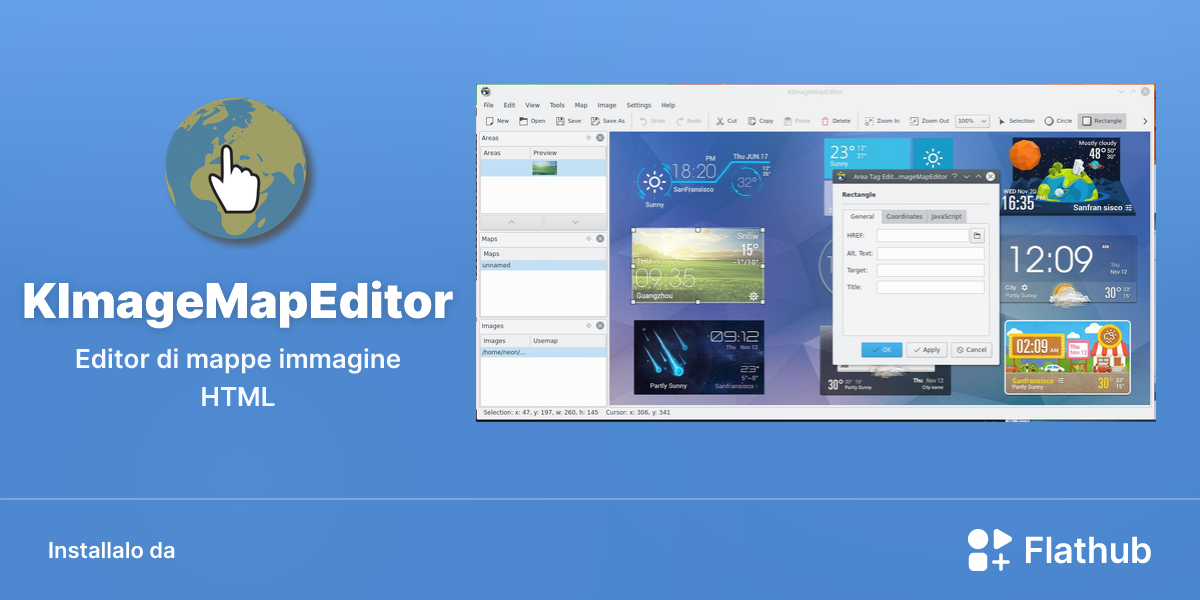 Installa KImageMapEditor su Linux | Flathub