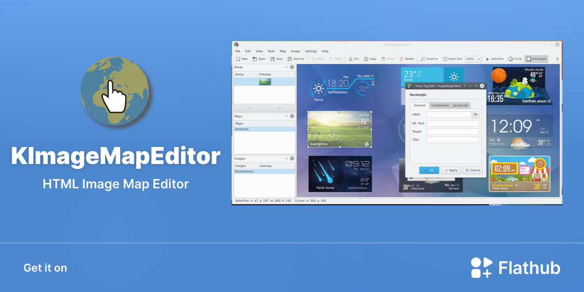Install KImageMapEditor on Linux | Flathub