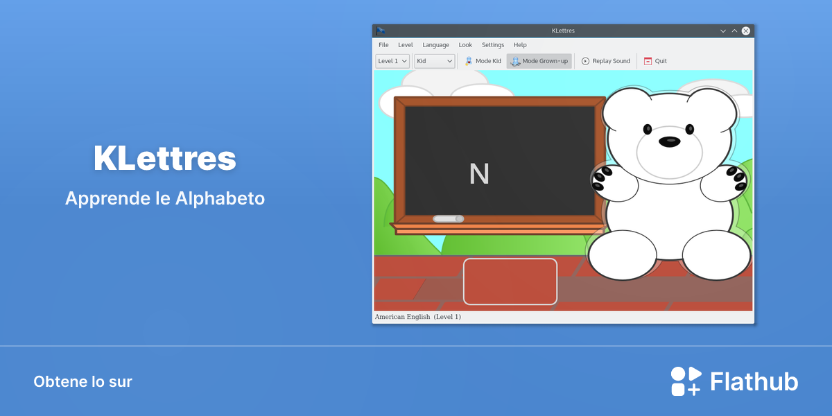 Installar KLettres sur Linux | Flathub