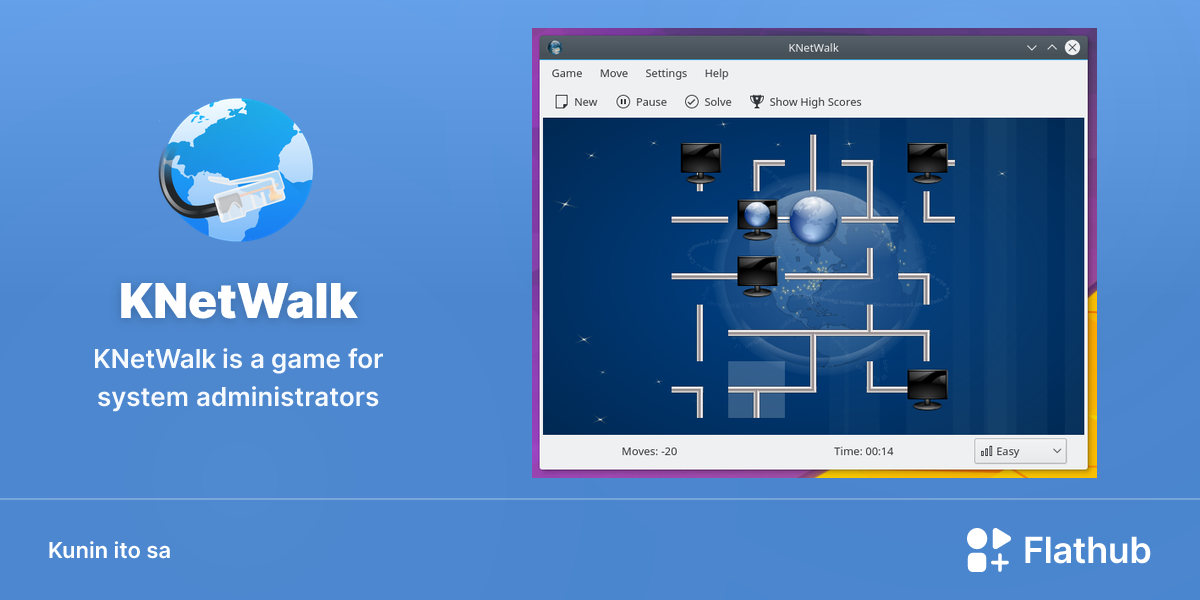 I-install ang KNetWalk sa Linux | Flathub