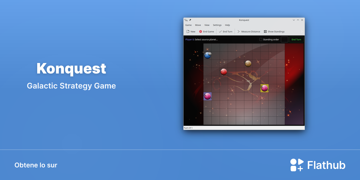 Installar Konquest sur Linux | Flathub
