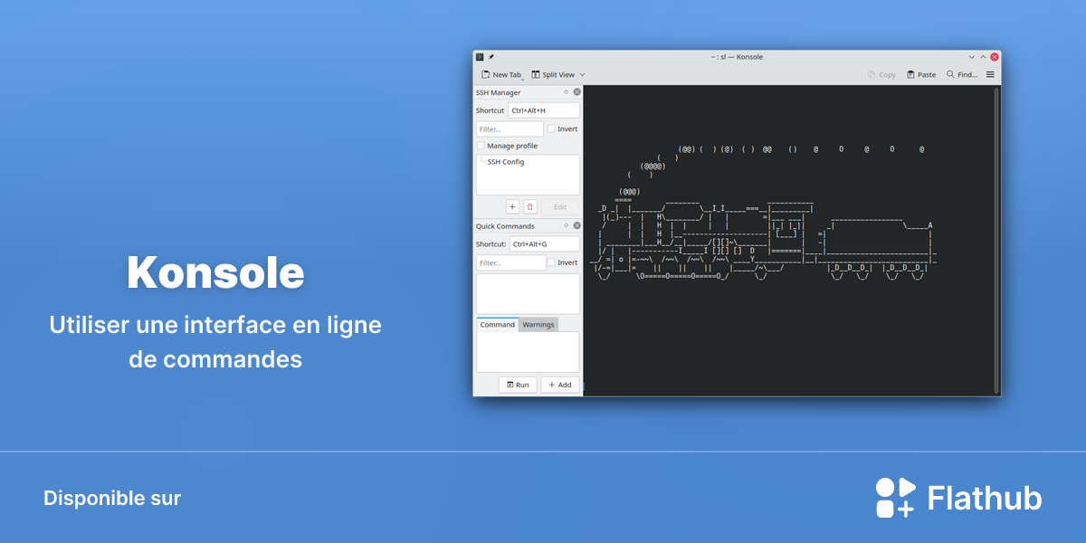 Installer Konsole sur Linux | Flathub