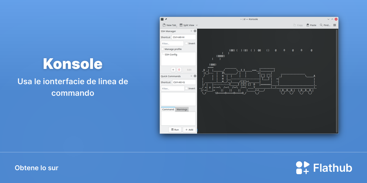 Installar Konsole sur Linux | Flathub