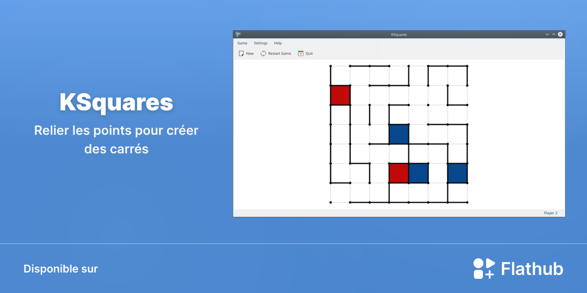 Installer KSquares sur Linux | Flathub