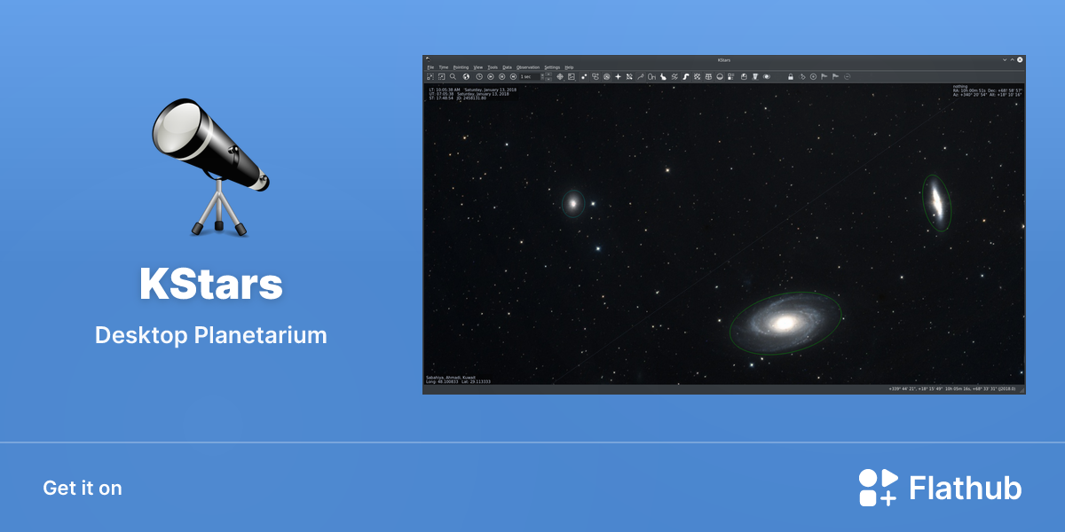 Install KStars on Linux | Flathub