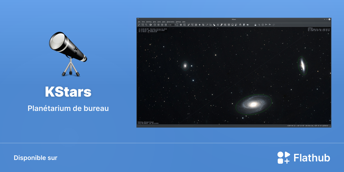 Installer KStars sur Linux | Flathub