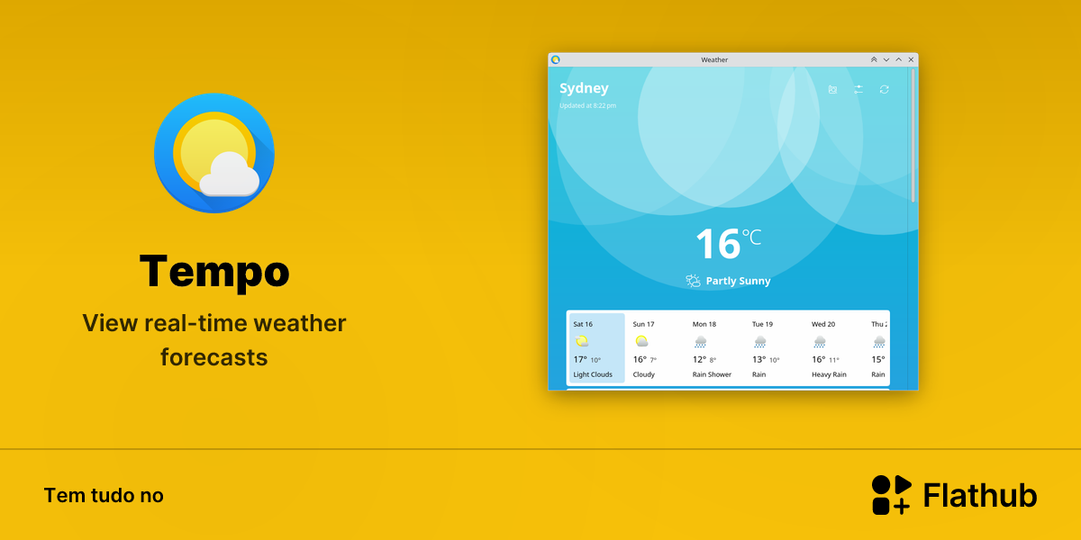 Instalar Tempo no Linux | Flathub