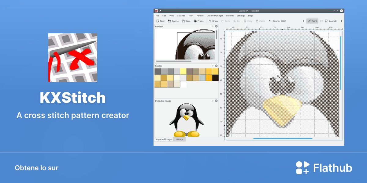 Installar KXStitch sur Linux | Flathub
