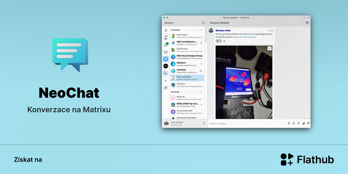 Nainstalovat aplikaci NeoChat na Linux | Flathub