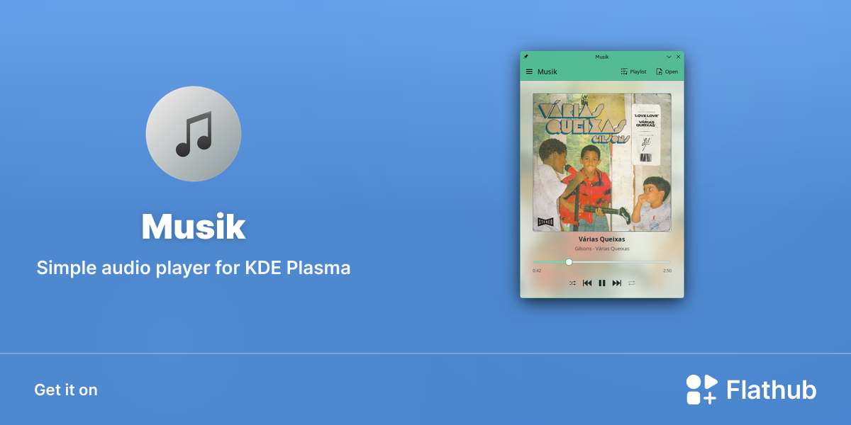 Install Musik on Linux | Flathub