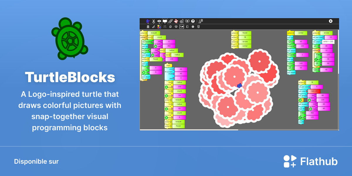 Installer TurtleBlocks sur Linux | Flathub