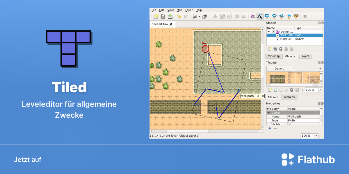 Tiled auf Linux installieren | Flathub