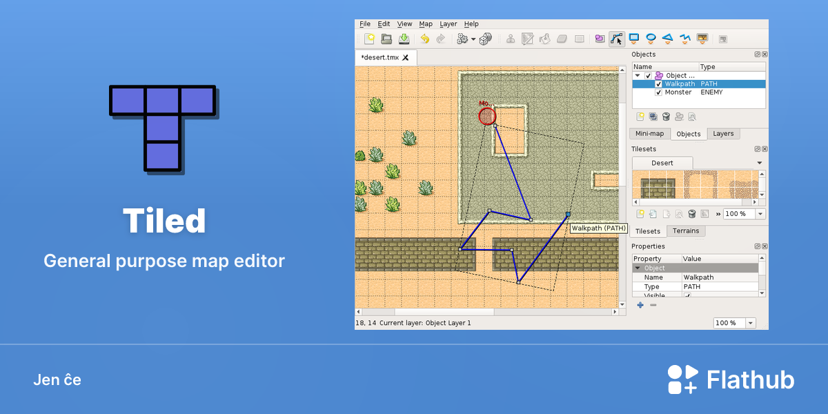 Instali Tiled sur Linux | Flathub