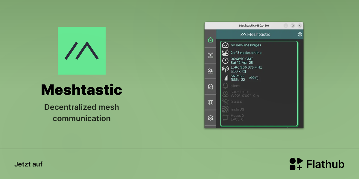 Meshtastic auf Linux installieren | Flathub