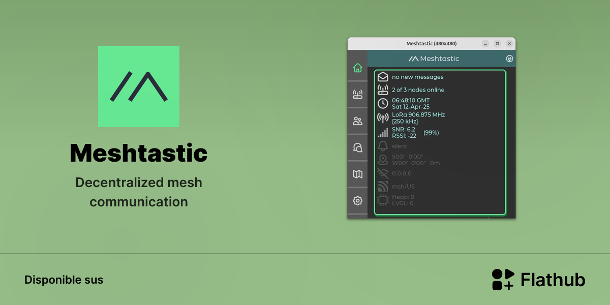Installar Meshtastic sus Linux | Flathub